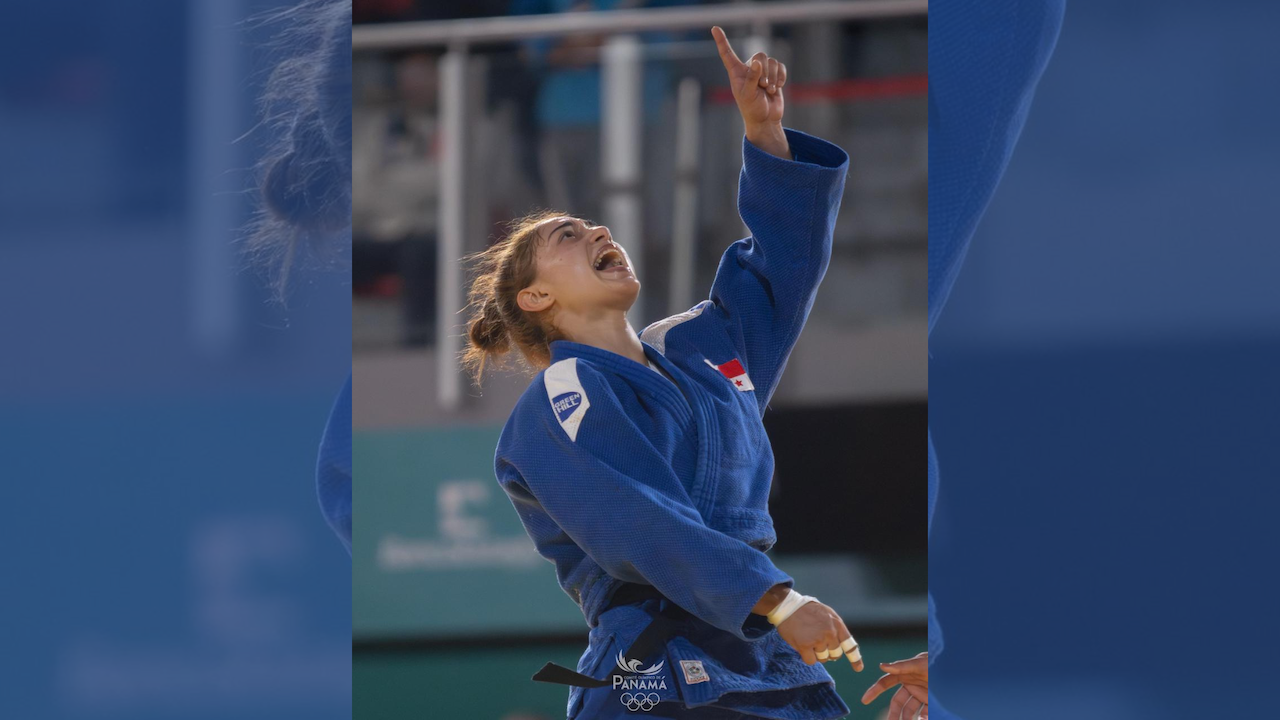 Lilian Cordones se alzó con la de bronce, en judo en Santiago 2023