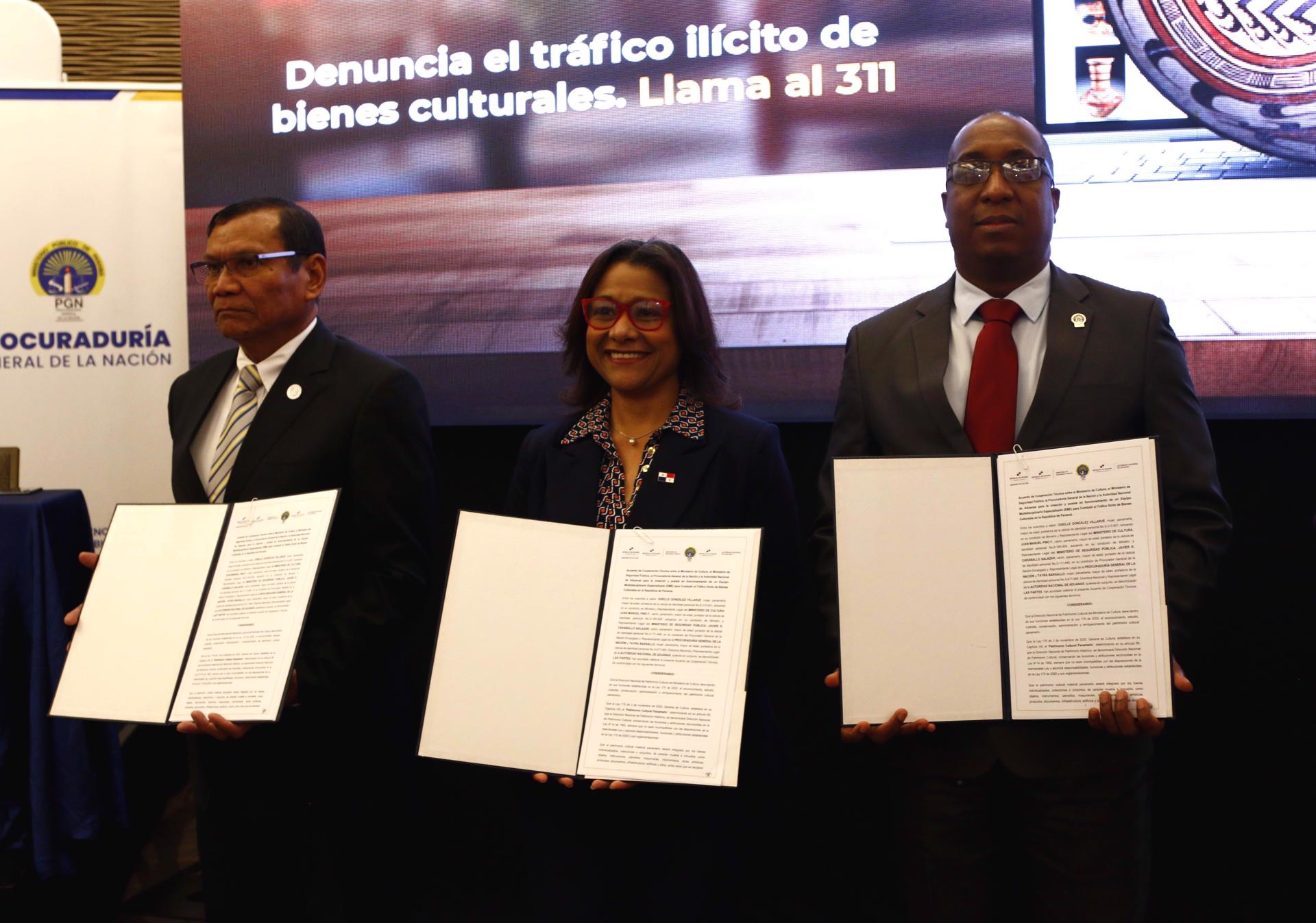 Panamá se unió para combatir el tráfico ilícito de bienes culturales