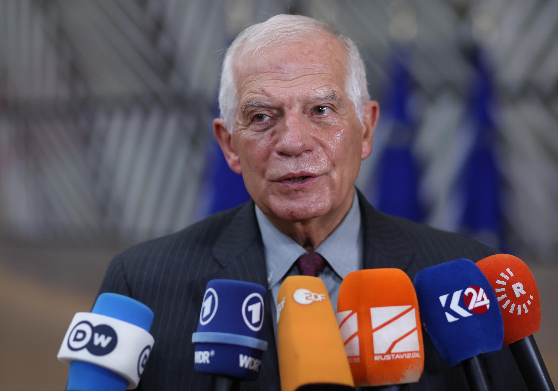 Borrell siente una "absoluta urgencia" por Gaza y una "tenue esperanza" de oportunidad de paz