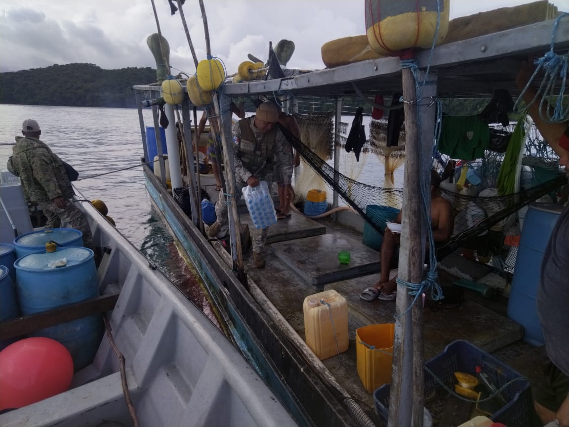 Tripulantes de embarcación Irving Gabriel fueron rescatados al sur de Isla San José