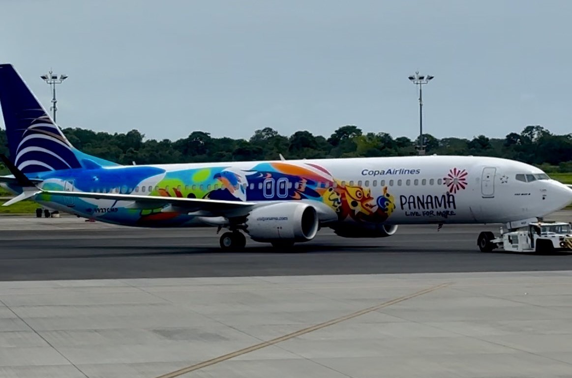 Copa Airlines presentó su nueva aeronave "Panamá", iniciativa para promover atractivos del país