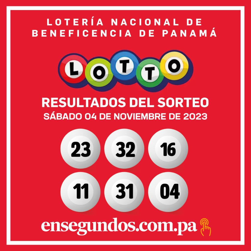 Resultados sorteos Lotto y Pega 3 LNB de hoy, 4 de noviembre de 2023