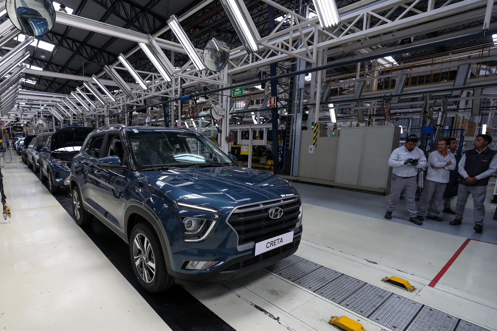Hyundai comenzó a ensamblar en Ecuador hasta 2.500 unidades anuales del modelo Creta CKD