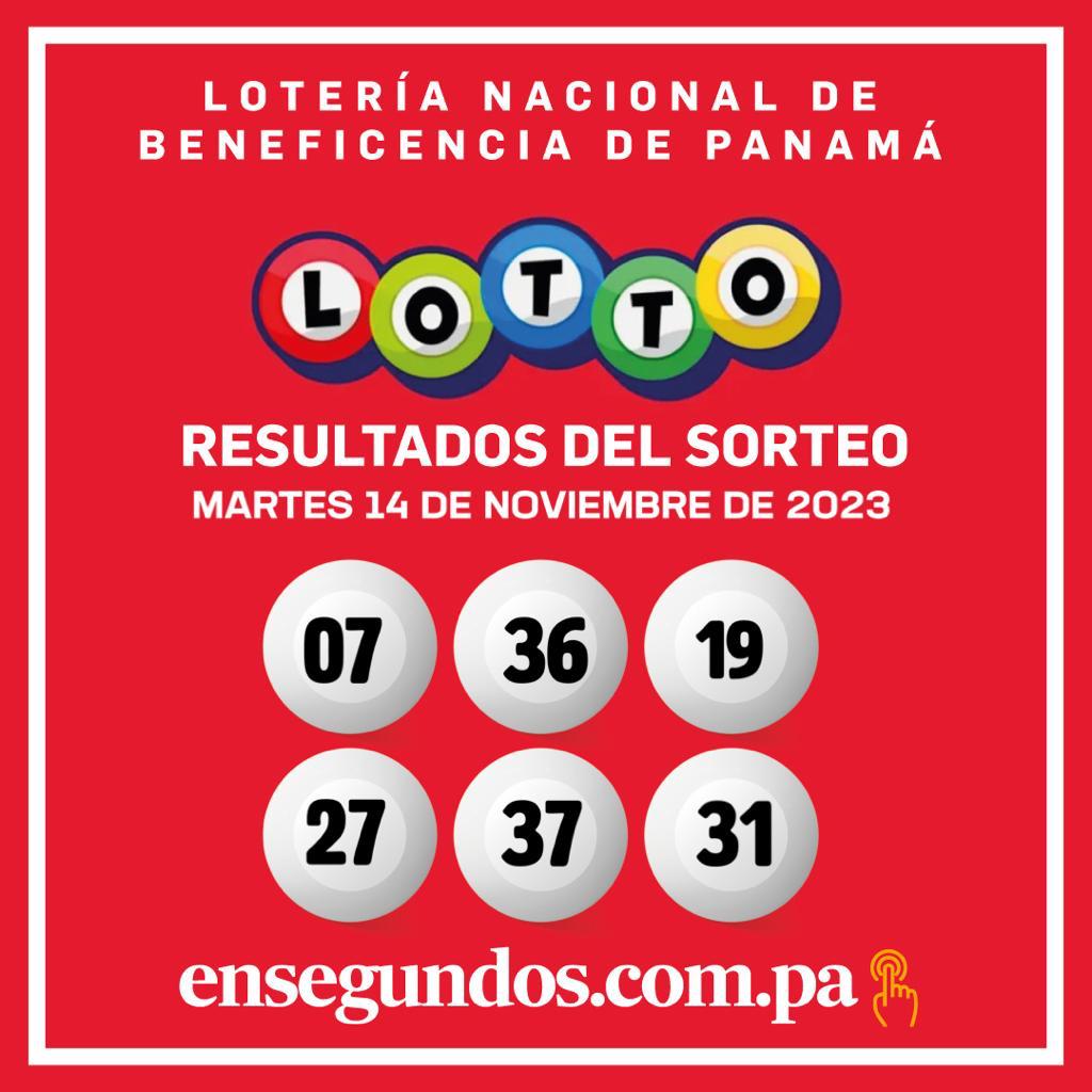 Resultados sorteos Lotto y Pega 3 LNB de 14 de noviembre de 2023