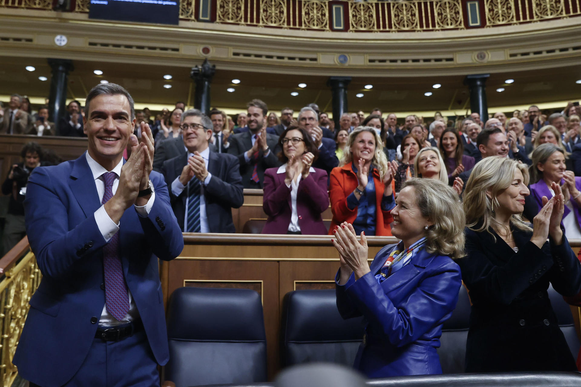 Sánchez revalidó su cargo gracias al polémico apoyo de los independentistas catalanes