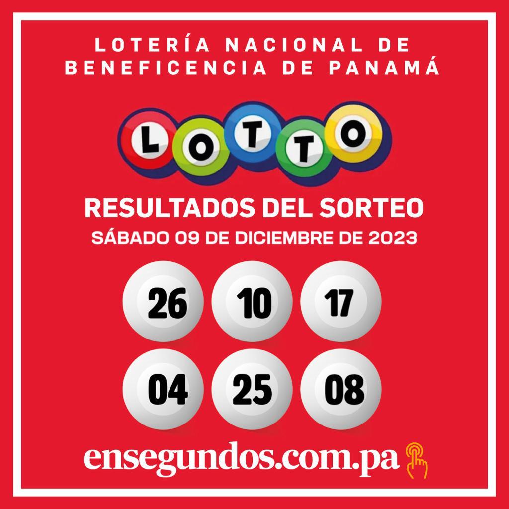 Resultados sorteos Lotto y Pega 3 LNB de 9 de diciembre de 2023
