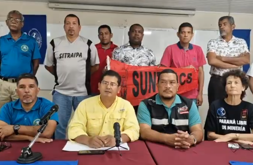 Grupos organizados rechazan inspección gubernamental a Cobre Panamá