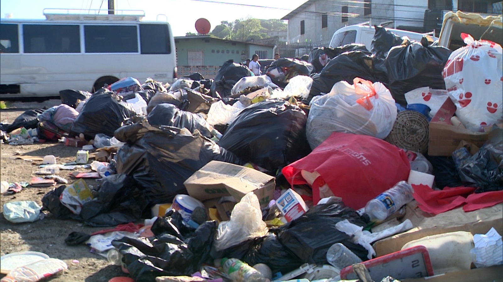 Crisis sanitaria en San Miguelito por acumulación de basura