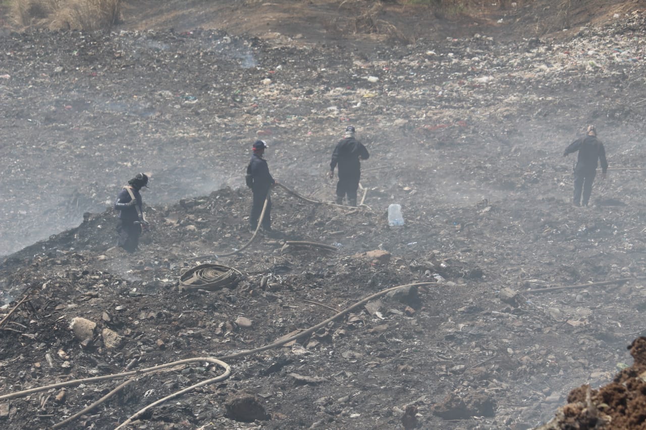 Bomberos: 100% extinguido incendio de Cerro Patacón