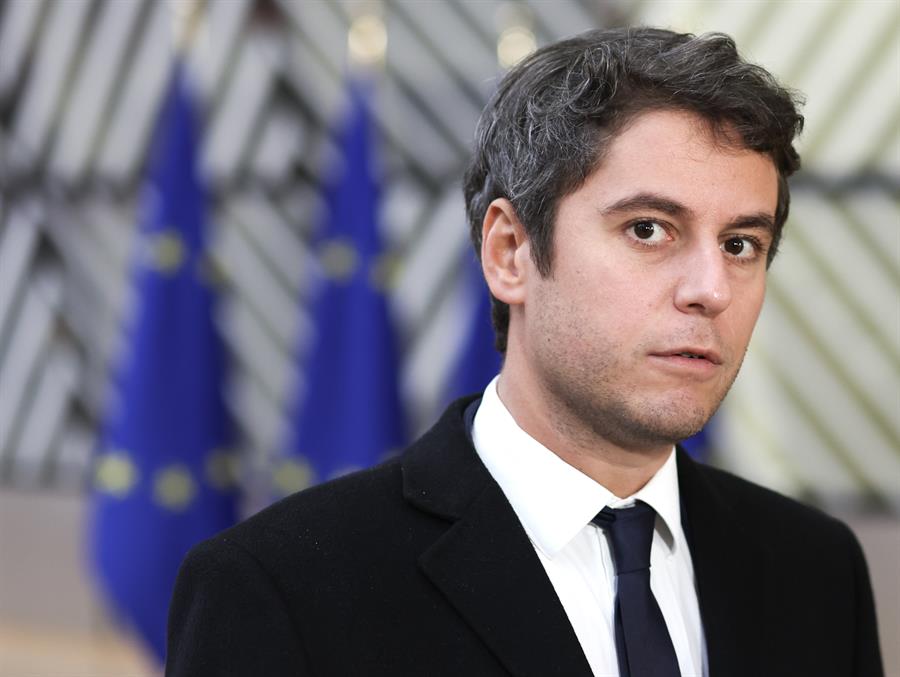 Gabriel Attal el primer ministro más joven de Francia