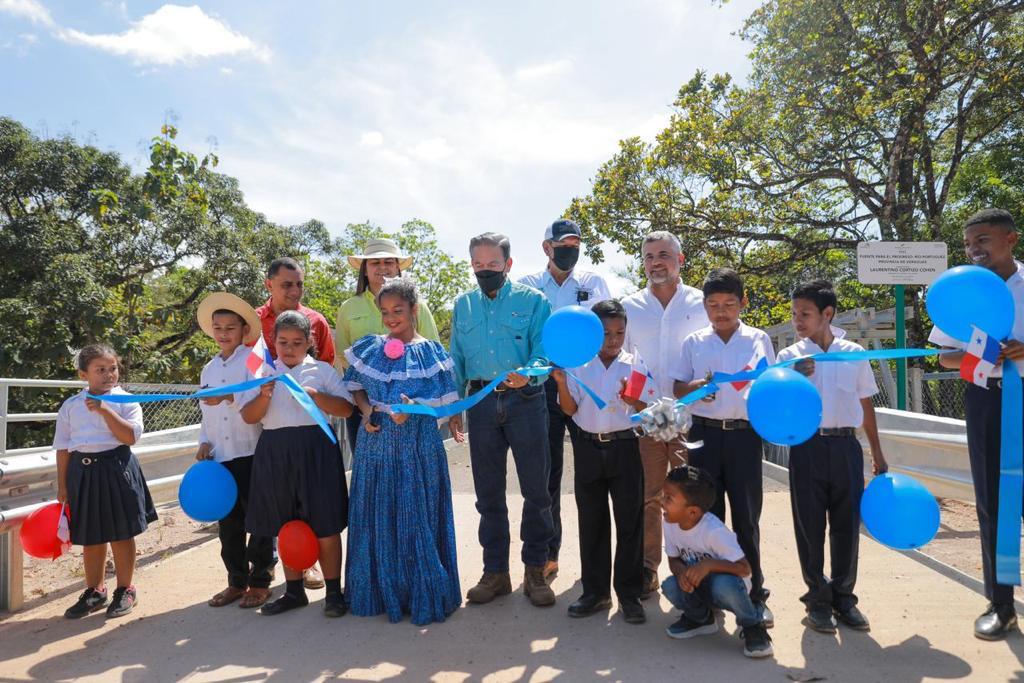 Cortizo inaugura obra en sur de Veraguas