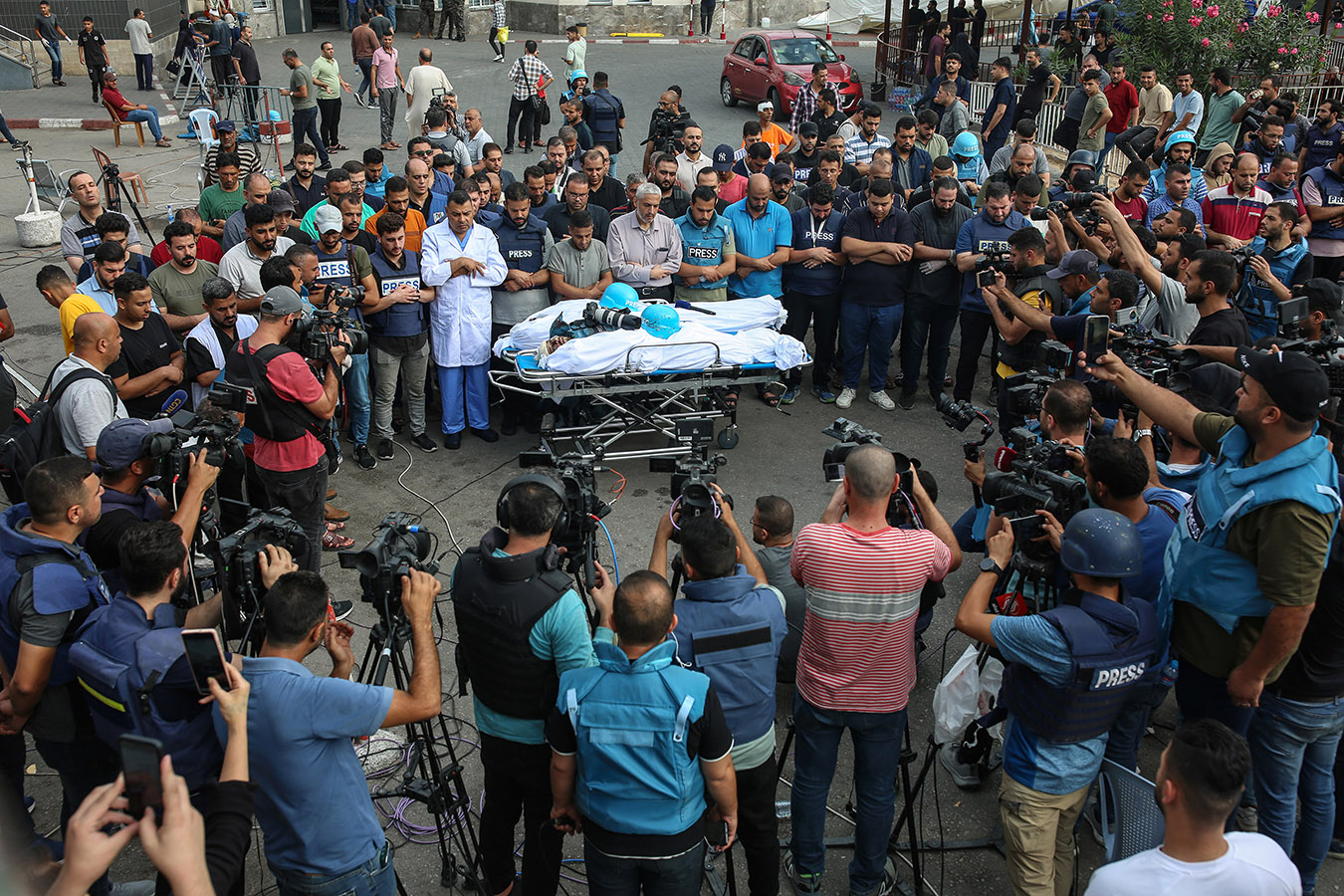 En 2023 murieron 129 periodistas, la mayoría mientras cubrían guerra en Gaza