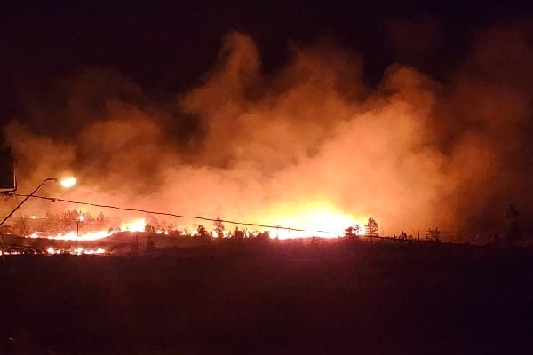 Incendio consume 70 hectáreas en Chiriquí