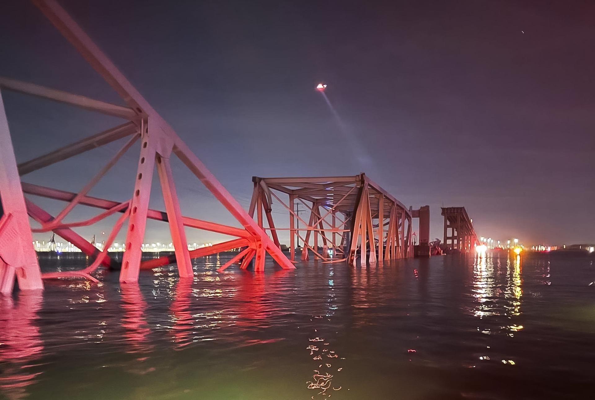 Reconstruir el puente de Baltimore llevará una década
