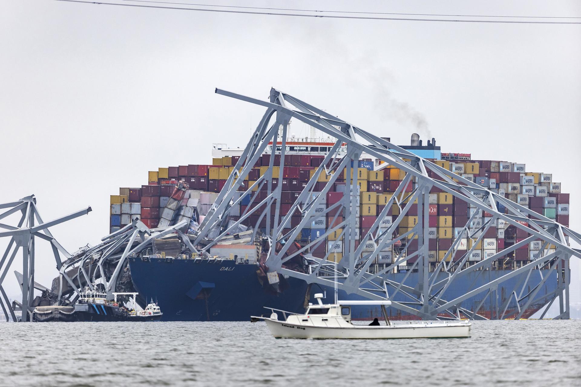 Colapso del puente de Baltimore golpea economía de EE UU