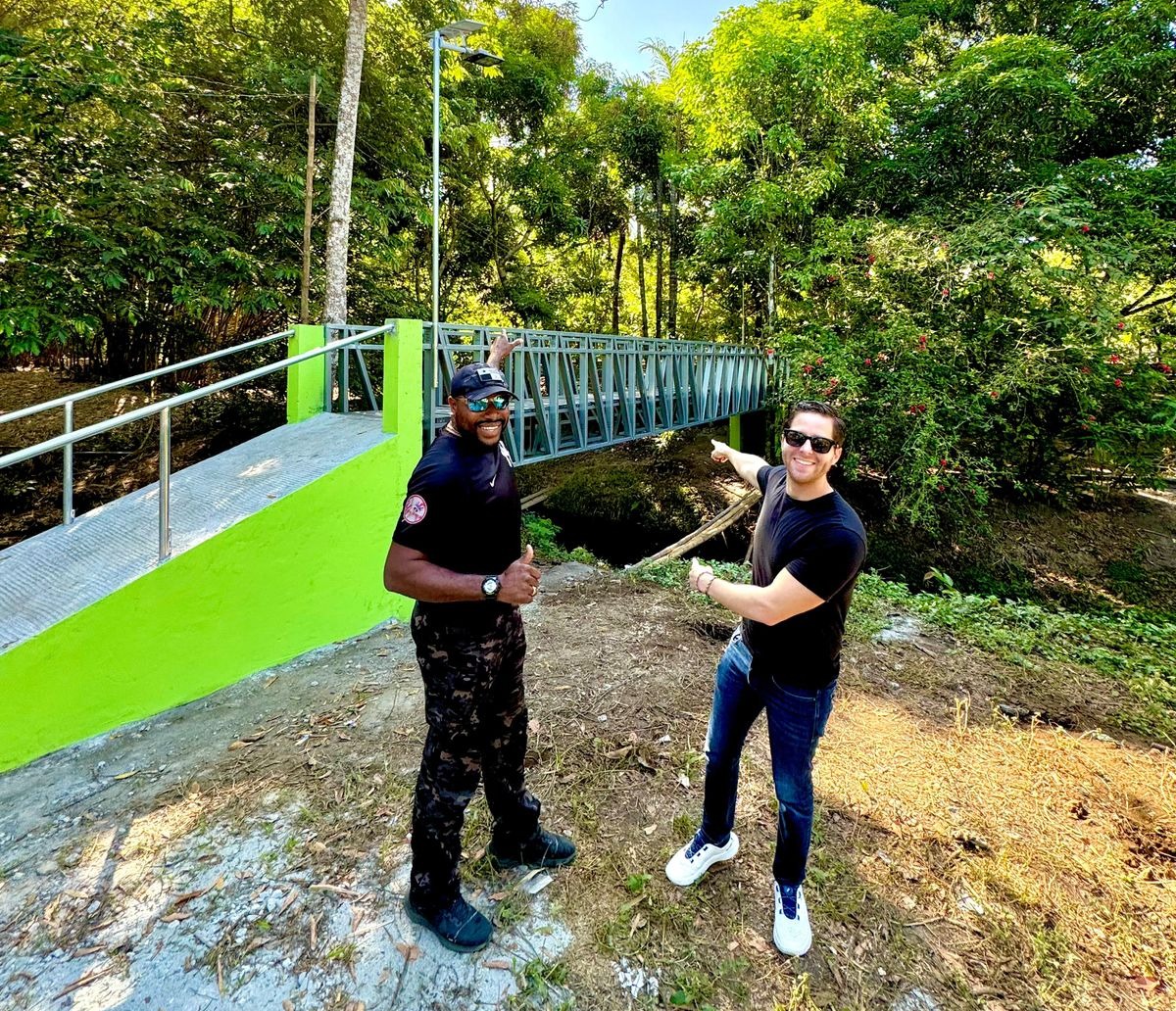 Mayer construye puente en Chilibre con $19,000