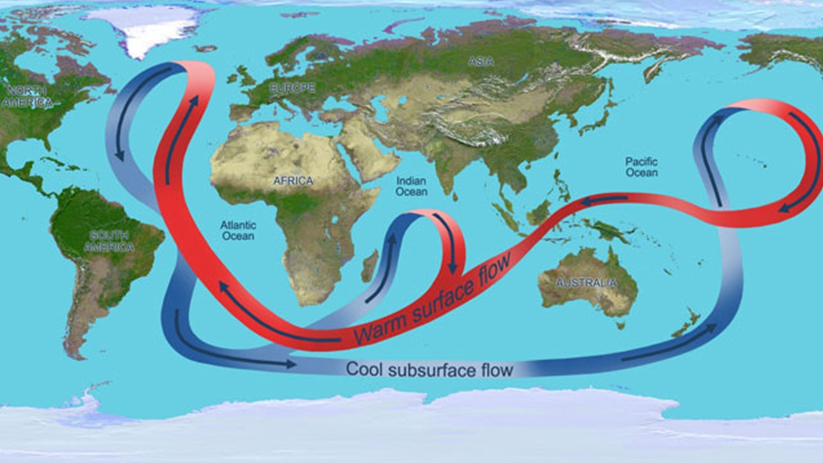 Estudio documenta desaceleración de corrientes atlánticas