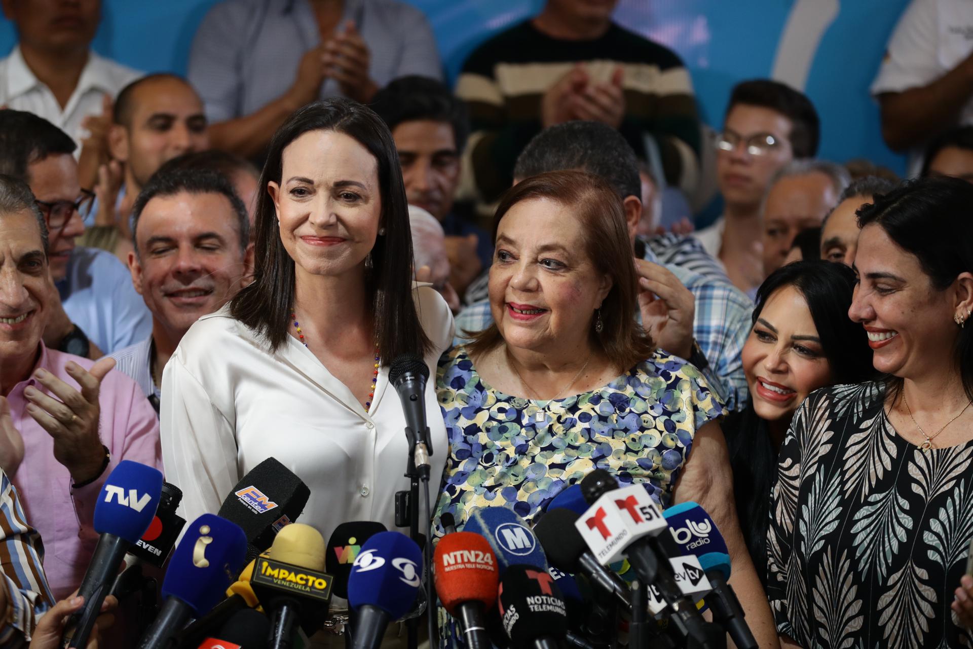 Corina Yoris será la candidata presidencial opositora en Venezuela