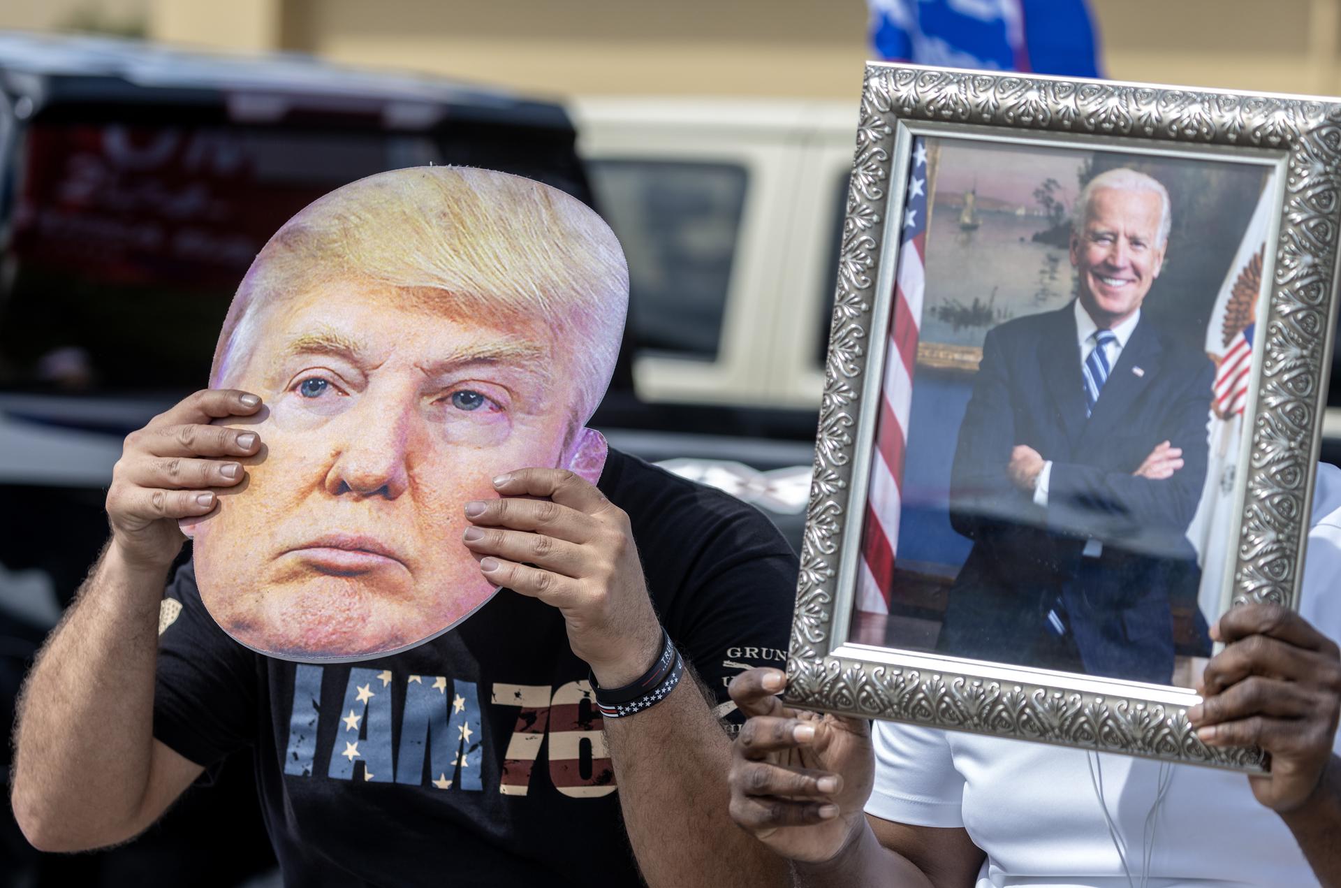 Votantes en EE UU inconformes con Biden y Trump como candidatos, según sondeo
