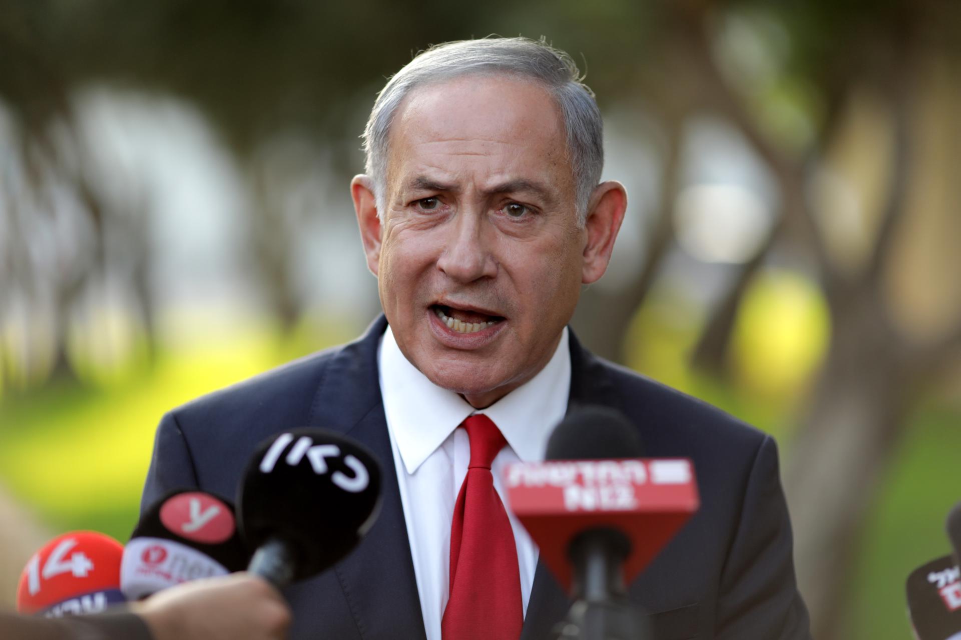 Netanyahu puede ser detenido cuando salga de Israel