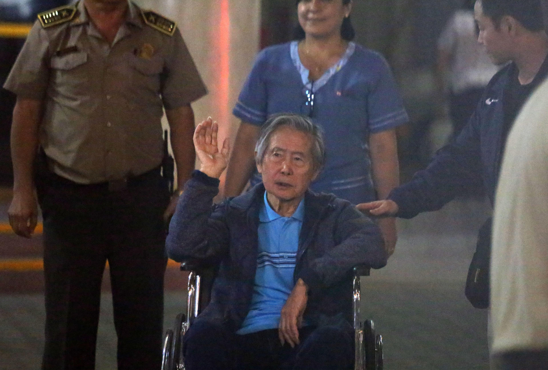 El expresidente Fujimori, ingresado a hospital por tumor en la lengua