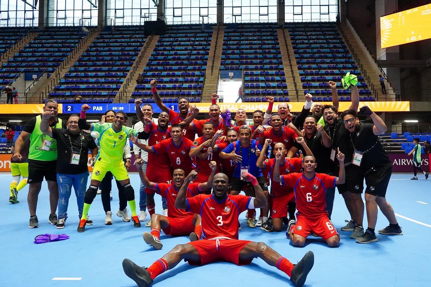 Panamá supera a Estados Unidos y clasifica al mundial de futsal en Uzbekistán