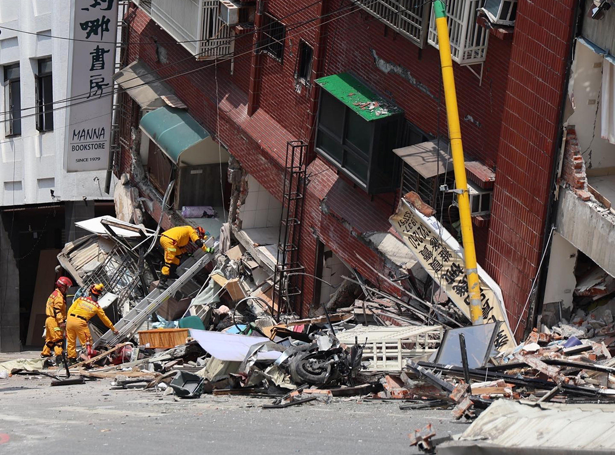Taiwán rechaza ayuda de China ante terremoto que deja nueve muertos y 934 heridos