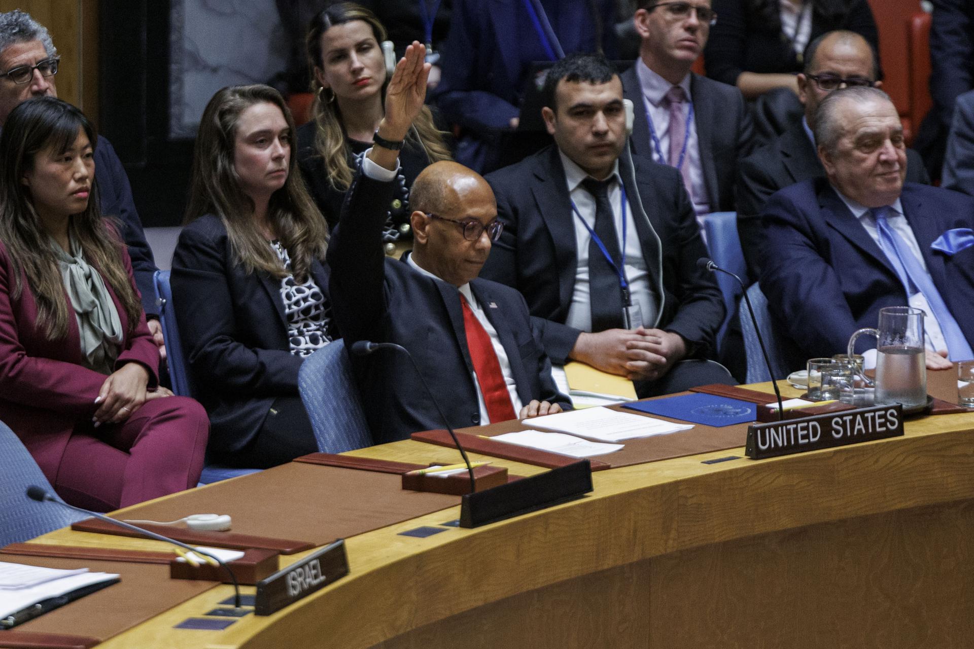 EE UU veta el ingreso de Palestina a la ONU como miembro de pleno derecho 