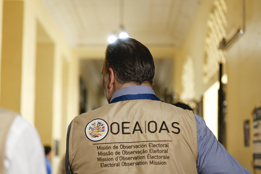 Padrón electoral, objeto de observación de misión de la OEA