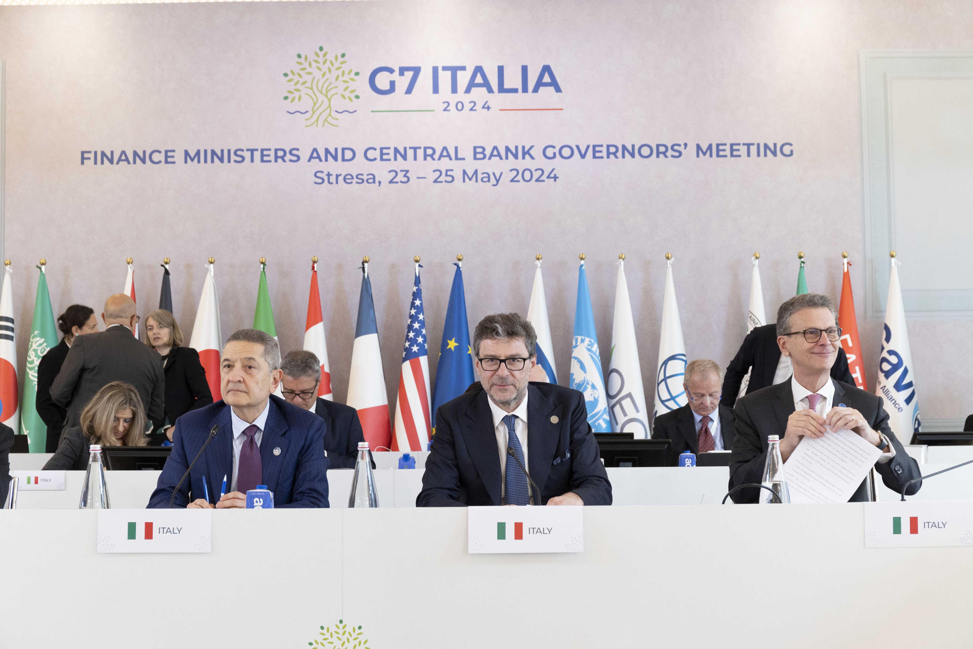El G7 de Economía anuncia avances para usar activos rusos para ayudar a Ucrania