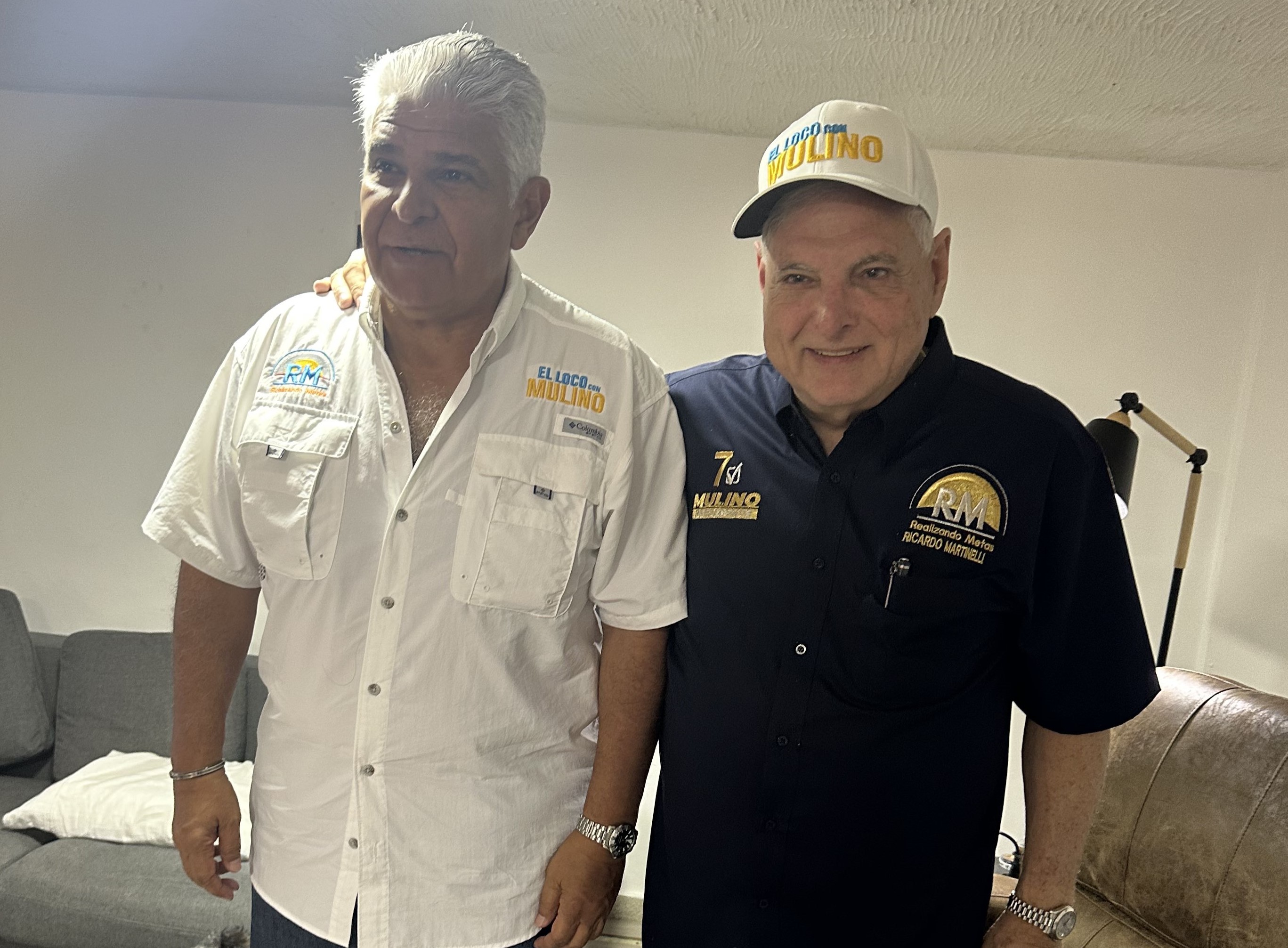 Mulino visita a Martinelli después de votar el Atlapa
