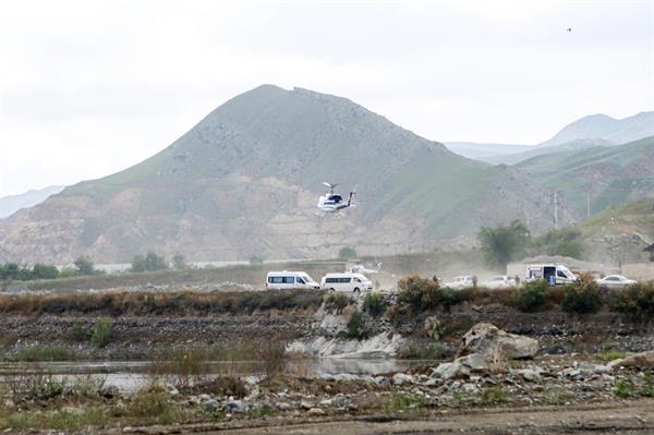 Helicóptero en el que viajaba el presidente de Irán se estrelló cerca de mina de cobre
