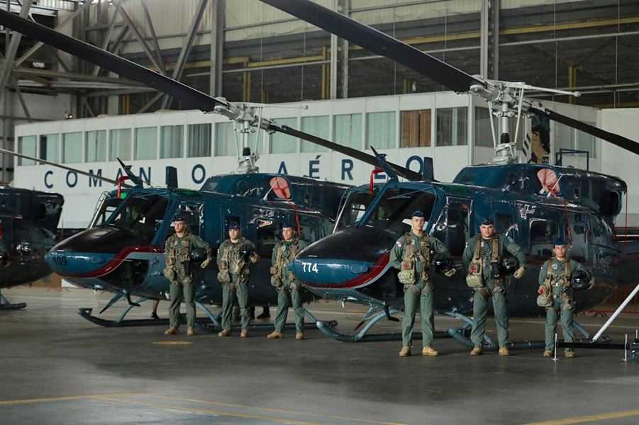 Panamá recibe ocho helicópteros donados por EE UU