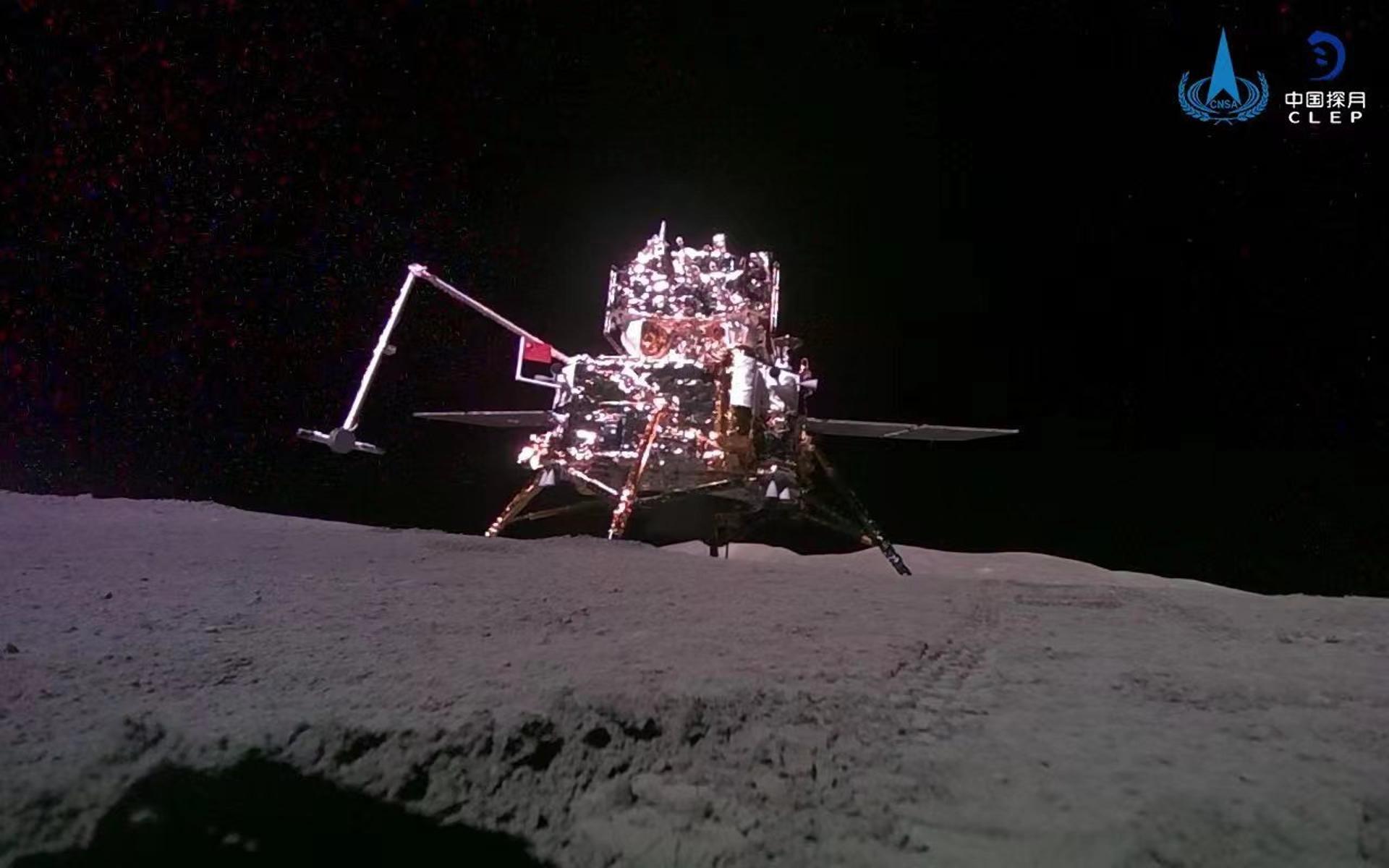 La sonda china Chang'e 6 despega de la Luna con muestras de su cara oculta