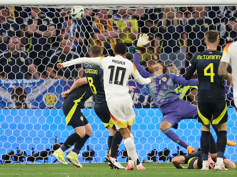 Alemania, la mayor goleada en un partido inaugural de la Eurocopa