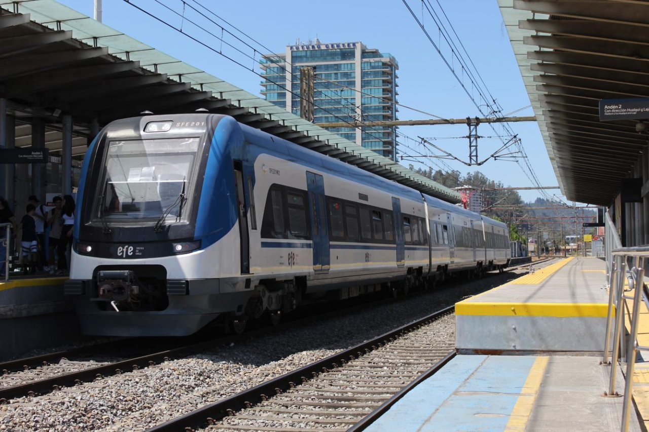 Choque de trenes en Chile  deja dos muertos y nueve heridos