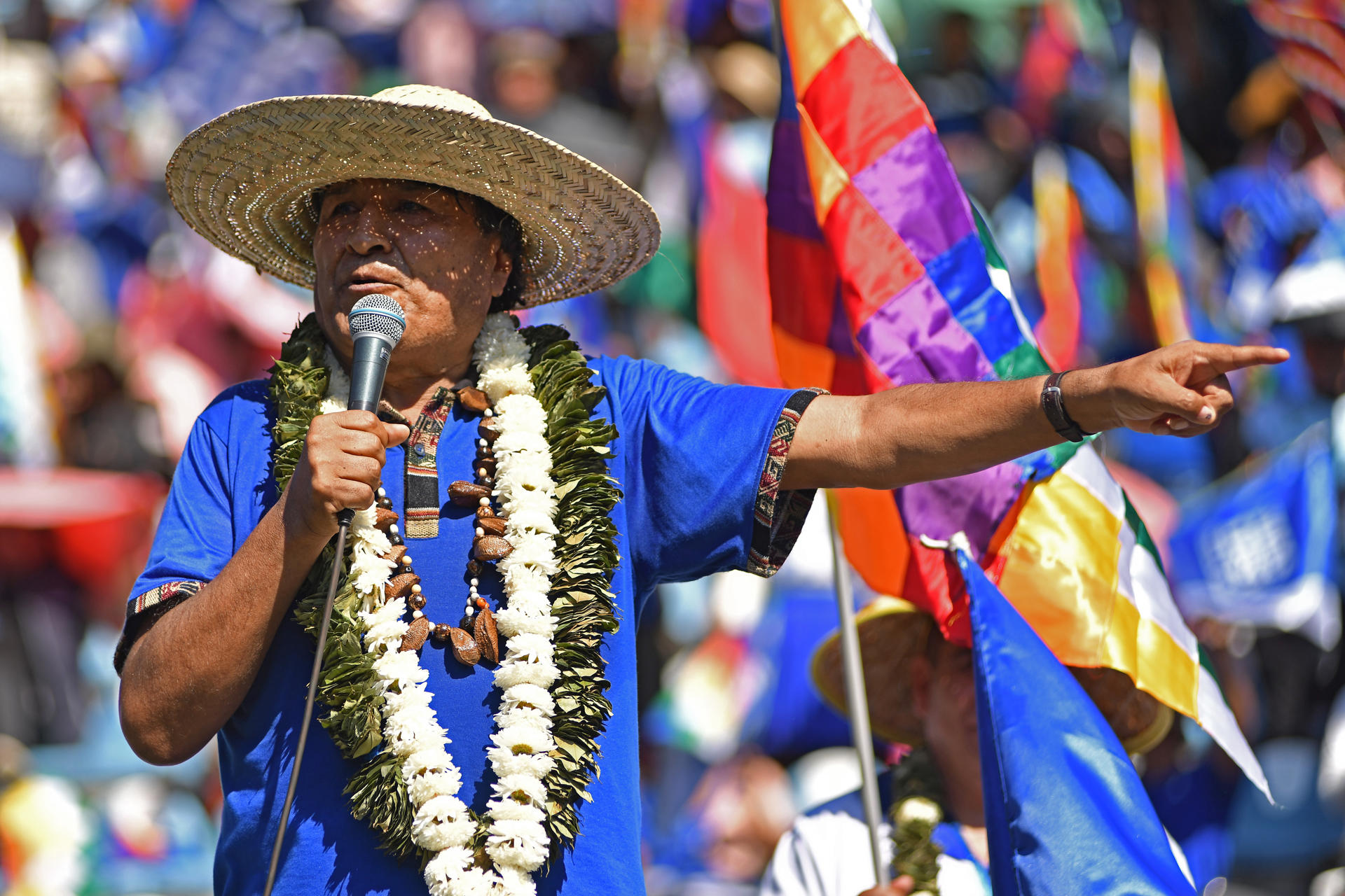 Evo Morales se declara en huelga de hambre