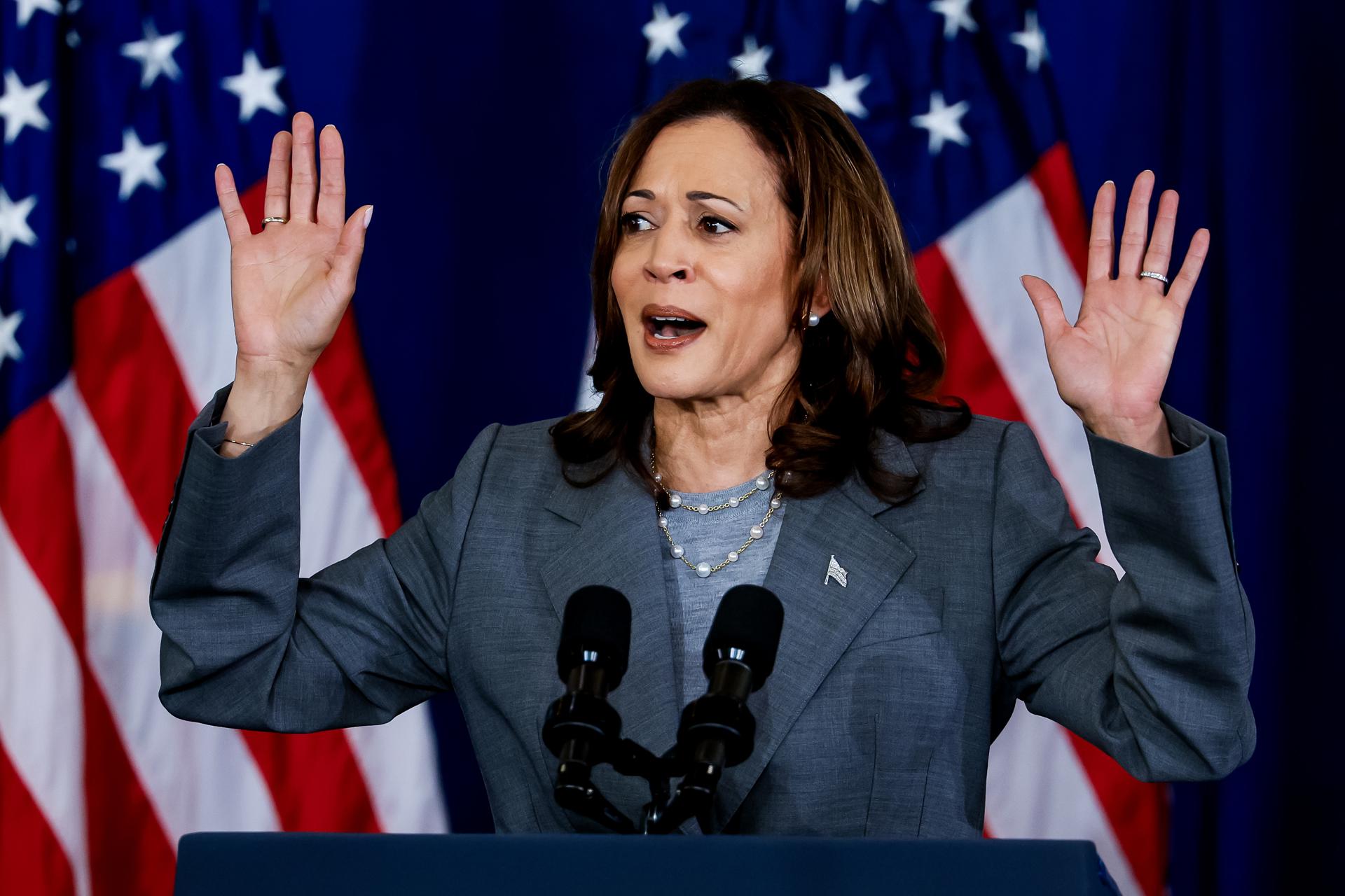 Trump llega a acuerdo para debate con Kamala Harris