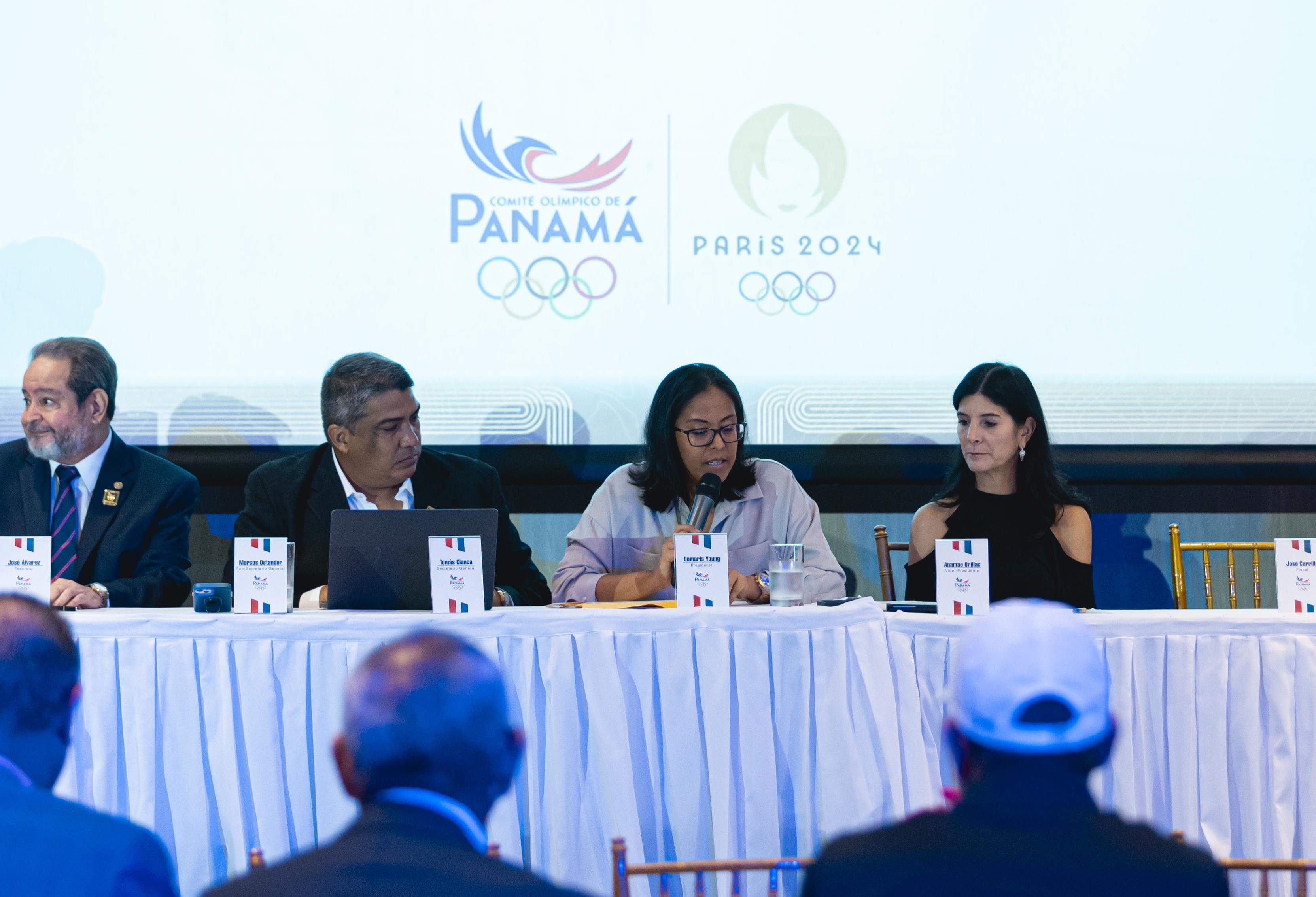 Panamá presenta delegación para Juegos Olímpicos París 2024