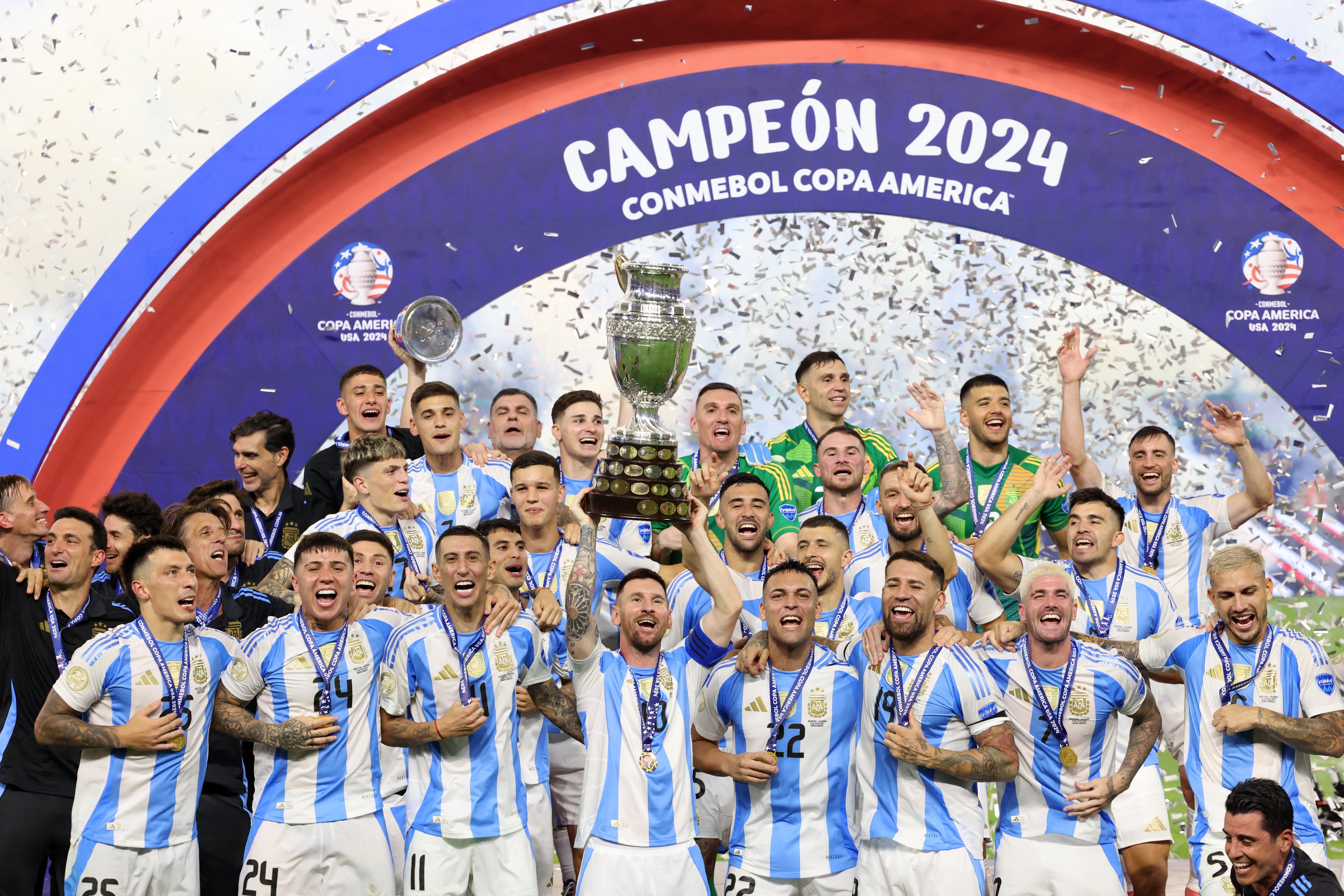 Argentina otra vez campeón de la Copa América