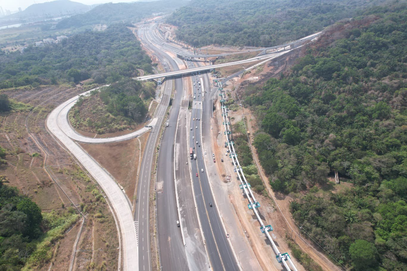 MOP habilitará tres nuevos carriles hacia La Chorrera