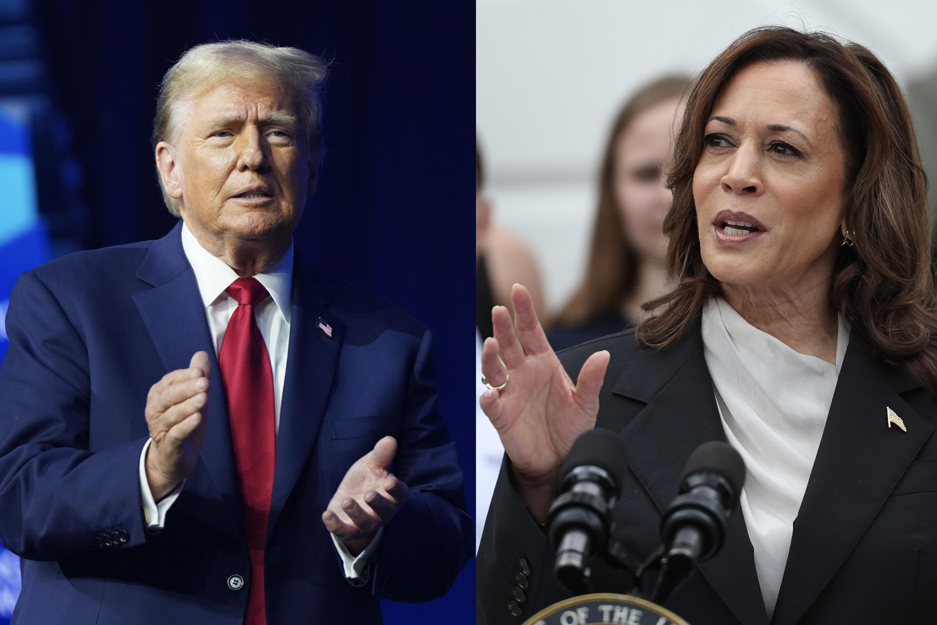 Se acabó el verano de Kamala: empate técnico entre Trump y Harris a las puertas del debate