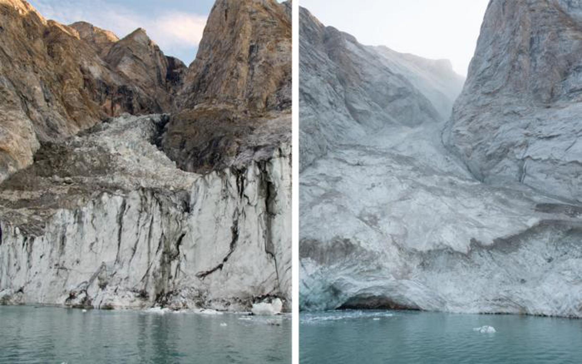 Avalancha de roca y hielo en un glaciar en Groenlandia causó tsunami de 200 metros