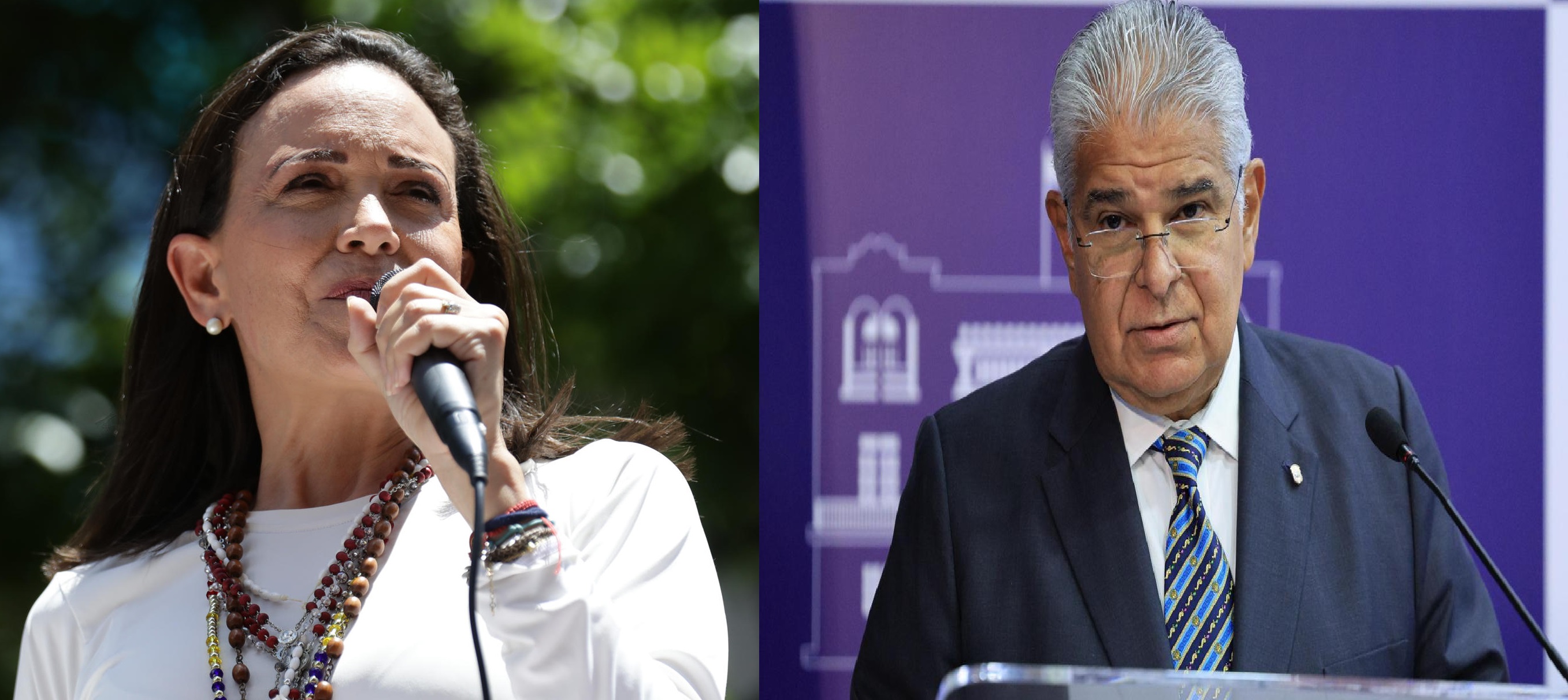 Mulino conversa con Corina Machado y reitera su respaldo a democracia en Venezuela