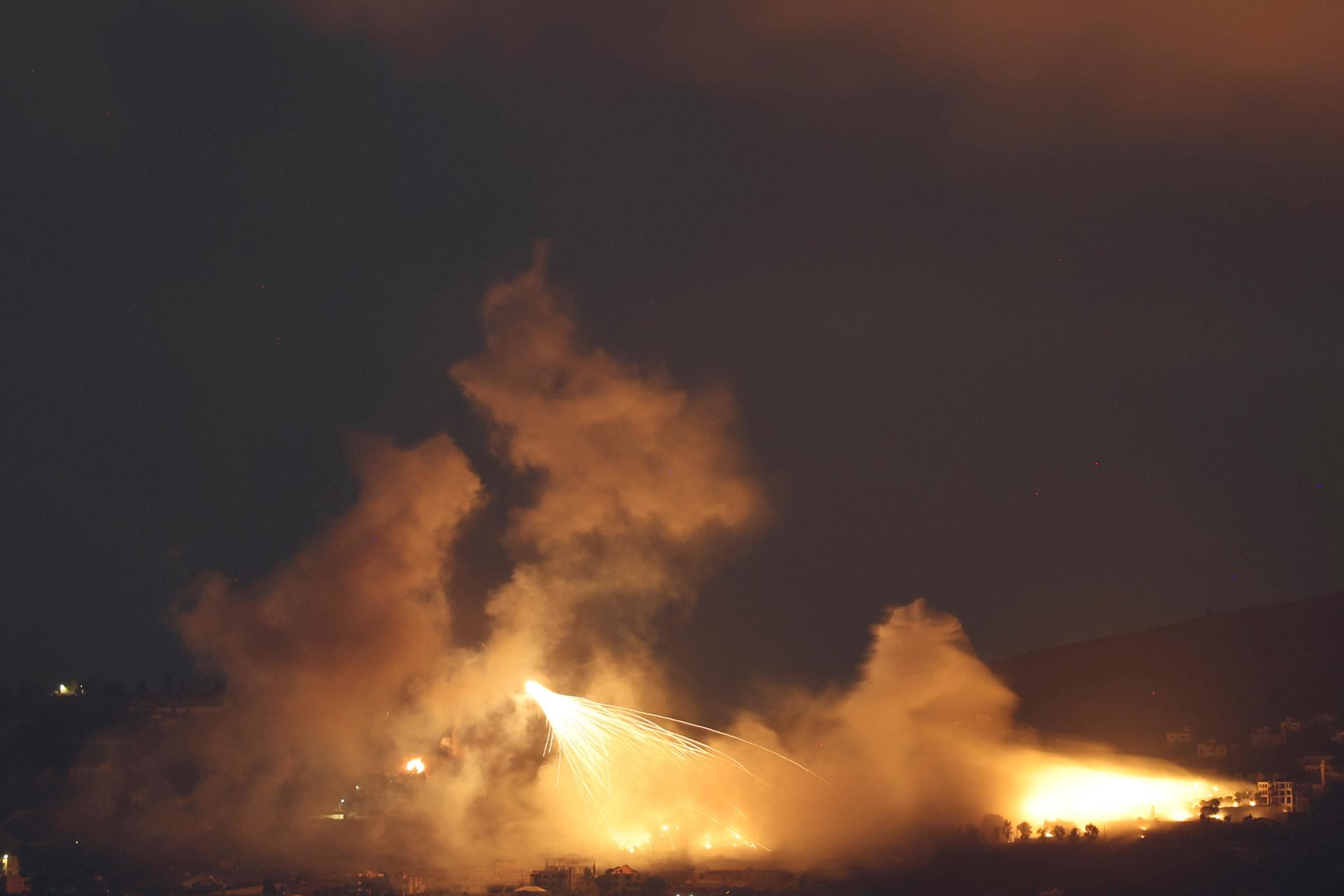 Israel invade el sur de Líbano y mantiene intensos combates con Hezbolá