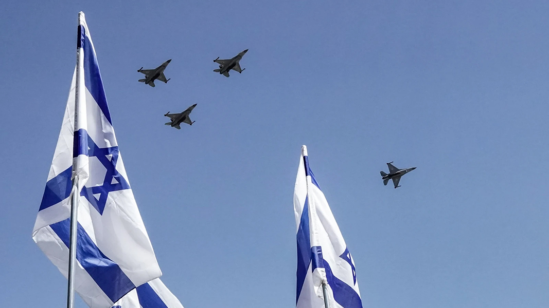 Más de 100 aviones, entre cazas F-35, F-15 y F-16 israelíes participaron en el ataque a Irán