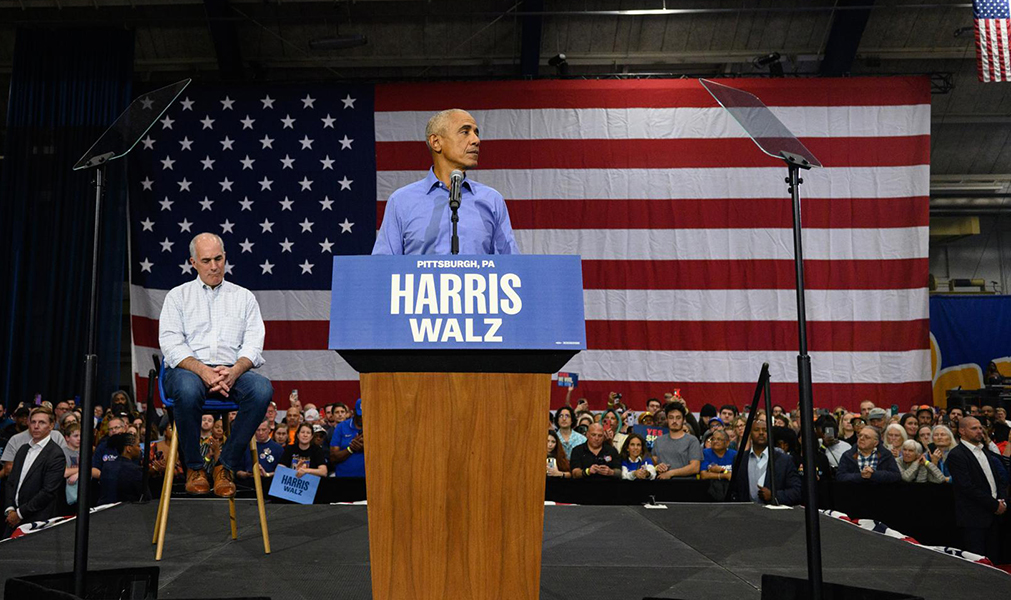 Harris no tiene respaldo de los hombres negros, dice Obama