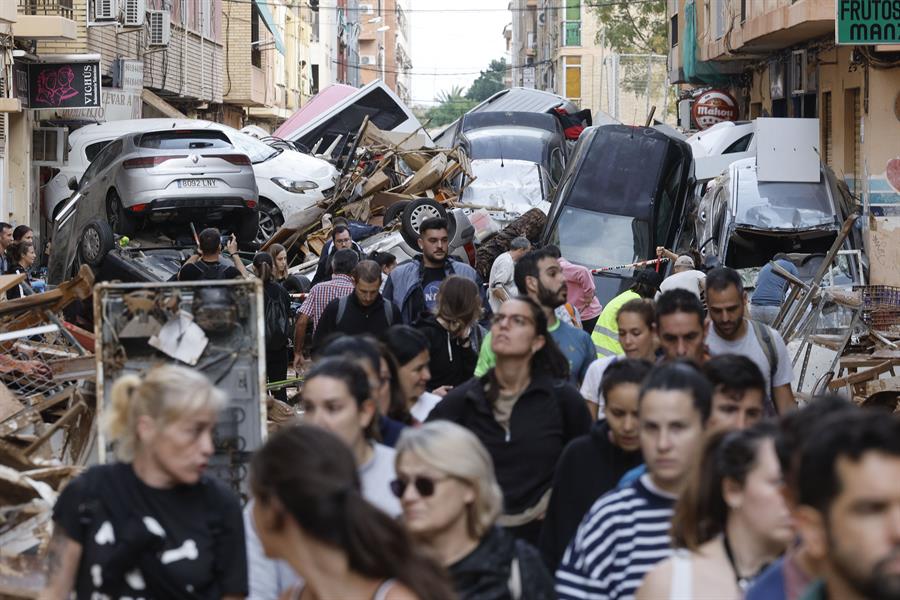 Ascienden a 205 los fallecidos por devastador temporal en España