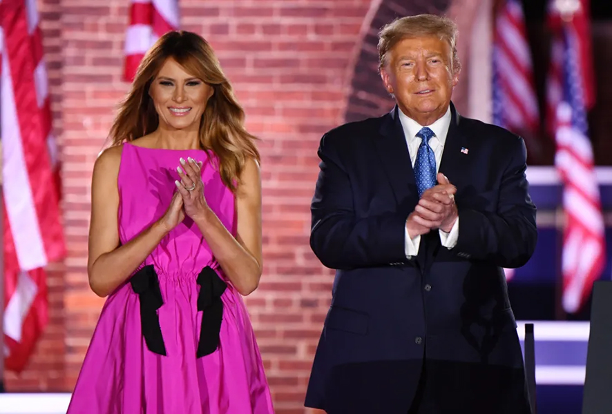 Melania Trump solo pondrá un pie en la Casa Blanca