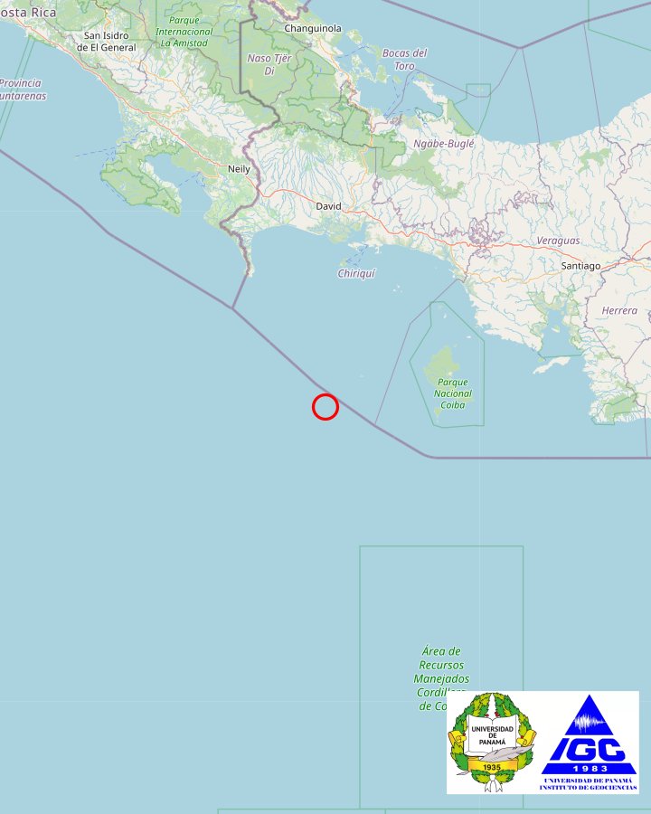 Múltiples sismos de magnitud entre 4.0 y 5.8 estremecieron Panamá este sábado